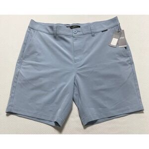 TravisMathew Men's Blue Golf Tech Chino Shorts Performance Fabric‎ Blend Size 36